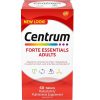 مولتی ویتامین فورت اسنشیال سنتروم 60 عدد Centrum Forte Essentials Adults