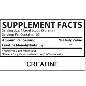 کراتین کورچمپس 60 سروینگ Core Champs Creatine 5000mg