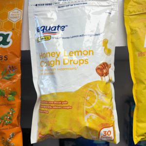 قرص ضد سرفه عسل و لیمو با منتول اکوییت ۳۰ عدد