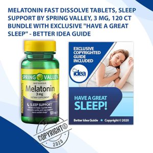 ملاتونین اسپرینگ والی 3 میلی گرم 120 عدد Spring Valley Melatonin