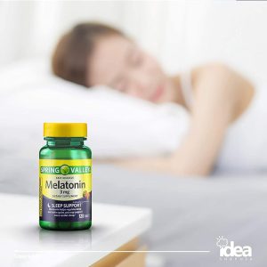 ملاتونین اسپرینگ والی 3 میلی گرم 120 عدد Spring Valley Melatonin