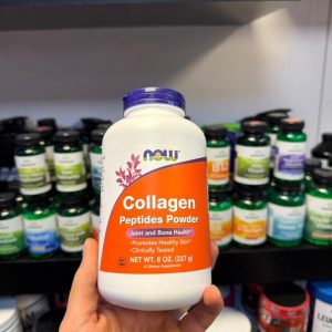 پودر پپتید کلاژن ناو 227 گرم NOW Collagen Peptides Powder