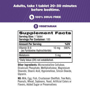 ملاتونین ناترول 5 میلی گرم 90 عدد Natrol Melatonine