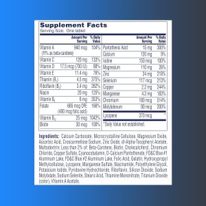 مولتی ویتامین مردانه وان ا دی One A Day Men’s 50 Plus