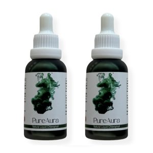 محلول کلروفیل مایع Pureaura اصل 30 میلی لیتر
