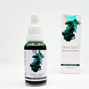 محلول کلروفیل مایع Pureaura اصل 30 میلی لیتر
