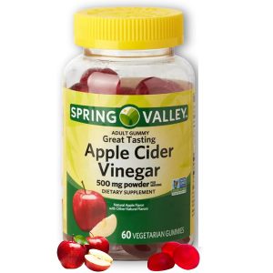 پاستیل سرکه سیب اسپرینگ والی Spring Valley Apple Cider Vinegar