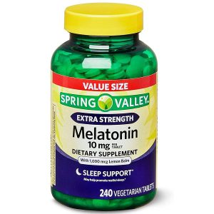 ملاتونین اسپرینگ والی 10 میلی گرم 240 عدد Spring Valley Melatonin