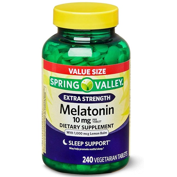 ملاتونین اسپرینگ والی 10 میلی گرم 240 عدد Spring Valley Melatonin