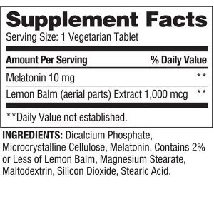 ملاتونین اسپرینگ والی 10 میلی گرم 240 عدد Spring Valley Melatonin