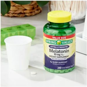 ملاتونین اسپرینگ والی 10 میلی گرم 240 عدد Spring Valley Melatonin