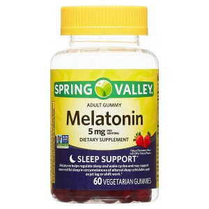 ملاتونین اسپرینگ والی 5 میلی گرم 60 عدد Spring Valley Melatonin