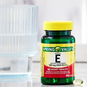 ویتامین E اسپرینگ والی 180 میلی گرم 100 عدد Spring Valley Vitamin E
