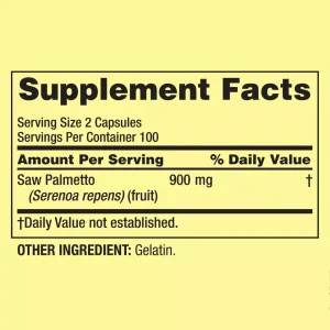 کپسول نخل اره اسپرینگ والی Spring Valley Saw Palmetto