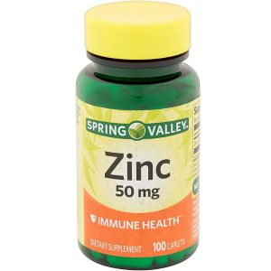 زینک اسپرینگ والی 50 میلی گرم 200 عدد Spring Valley Zinc