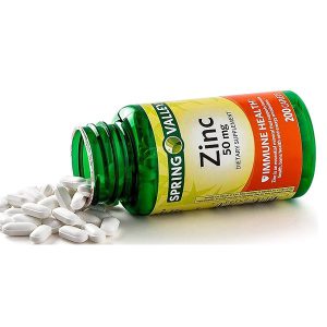 زینک اسپرینگ والی 50 میلی گرم 200 عدد Spring Valley Zinc