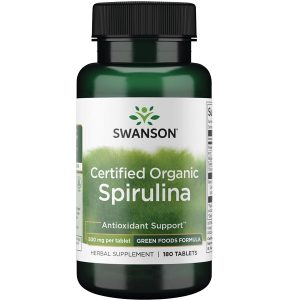 اسپیرولینا ارگانیک سوانسون Swanson Organic Spirulina