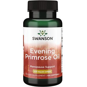 روغن گل مغربی سوانسون Swanson Evening Primrose Oil