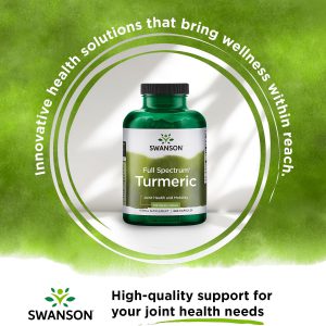 مکمل زردچوبه سوانسون Swanson Turmeric