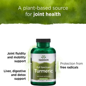 مکمل زردچوبه سوانسون Swanson Turmeric