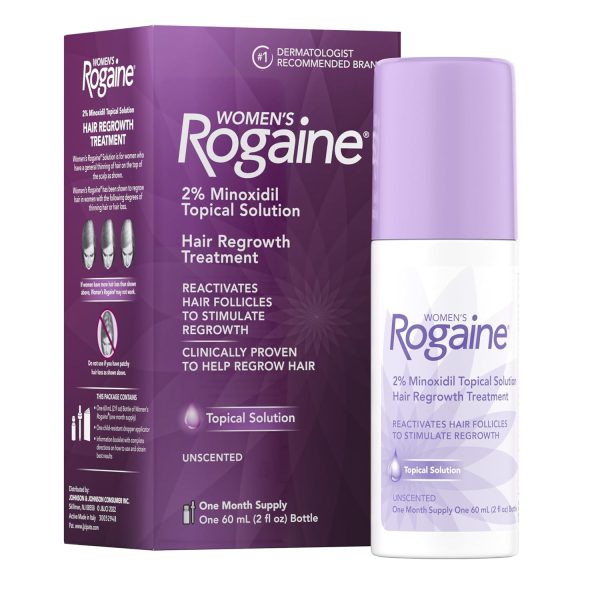 تقویت‌کننده رشد موی زنانه روگین ماینوکسیدیل Rogaine Women’s