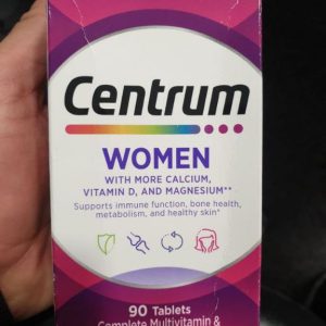 مولتی ویتامین زنانه سنتروم 90 عدد Centrum Multivitamin for Women