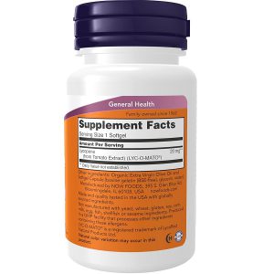 لیکوپن ناو 20 میلی گرم 50 عدد NOW Lycopene