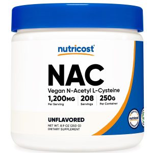 ان-استیل سیستئین نوتری کاست 250 گرم Nutricost NAC