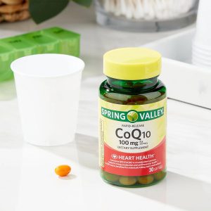 کوآنزیم کیوتن اسپرینگ والی 100 میلی گرم 30 عدد Spring Valley CoQ10