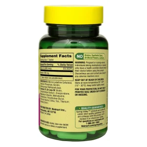 بیوتین اسپرینگ والی 10000 میکرو 60 عدد Spring Valley Biotin