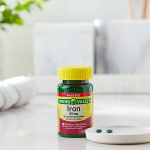 قرص آهن اسپرینگ والی 65 میلی گرم 200 عدد Spring Valley Iron