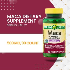 ماکا اسپرینگ والی 90 عدد Spring Valley Maca 500mg