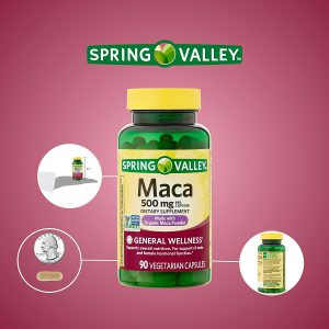 ماکا اسپرینگ والی 90 عدد Spring Valley Maca 500mg