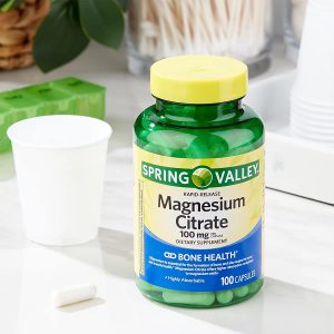 منیزیم سیترات اسپرینگ والی 100 میلی Spring Valley Magnesium Citrate