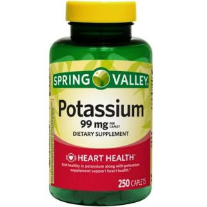 پتاسیم اسپرینگ والی 99 میل 250 عدد Spring Valley Potassium