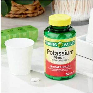 پتاسیم اسپرینگ والی 99 میل 250 عدد Spring Valley Potassium