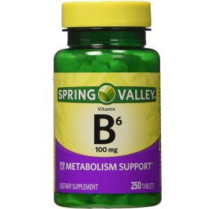 ویتامین B6 اسپرینگ والی 100 میلی گرم 250 عدد