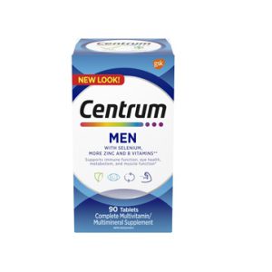 مولتی ویتامین سنتروم هوممز 90 عدد Centrum Hommes