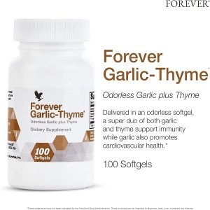 مکمل سیر و آویشن گارلیک تایم فورارو Forever Garlic-Thyme