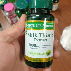 عصاره خار مریم نیچرز بونتی 50 عدد NATURE’S BOUNTY MILK THISTLE