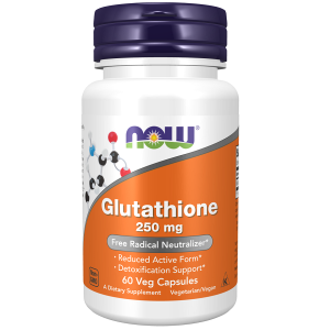 گلوتاتیون ناو 250 میلی گرم 60 عدد NOW Foods Glutathione