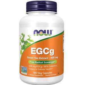 EGCG یا اپی کاتچین چای سبز ناو NOW EGCg Green Tea Extract
