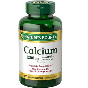 کلسیم نیچرز بونتی 120 عدد Nature's Bounty Calcium حاوی ویتامین D