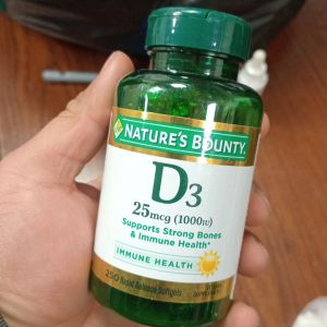 ویتامین دی نیچرز بونتی 250 عدد Nature’s Bounty Vitamin D3