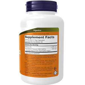 بتائین اچ سی ال ناو 648 میلی گرم 120 عدد Now Foods Betaine HCL