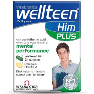 مولتی ویتامین ولتین ویتابیوتیکس نوجوانان 13 تا 19 سال Wellteen Him PLUS
