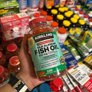 کپسول روغن ماهی آلاسکای وحشی کرکلند 230 عدد