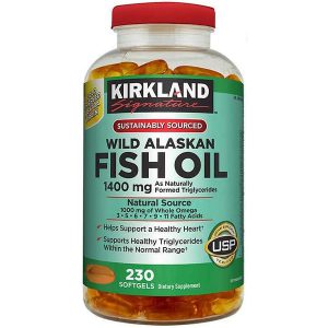 کپسول روغن ماهی آلاسکای وحشی کرکلند 230 عدد