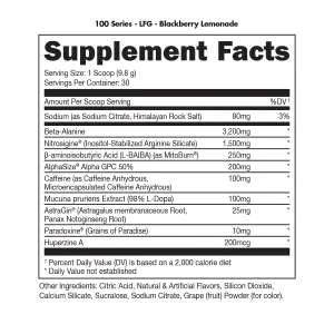 پمپ چربی سوز LFG BURN 100 کم کافئین شرکت BUCKED UP