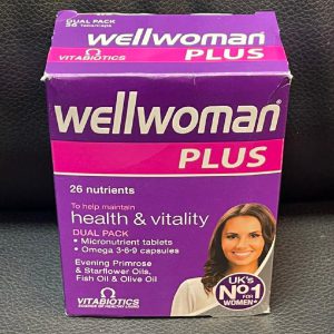 مولتی ویتامین ولمن پلاس ویتابیوتیکس 56 قرص حاوی امگا 3 6 9